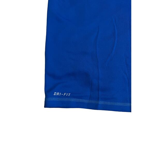 Nike men FITTED Dri-Fit Royal Blue Short Sleeve Sport T Shirt Sz S Running - Picture 10 of 10